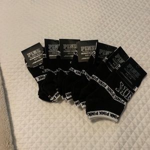 Pink Victoria's Secret Socks